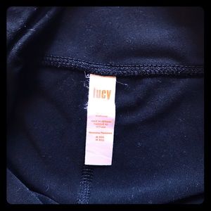 Lucy high wasted straight leg leggings sz Med